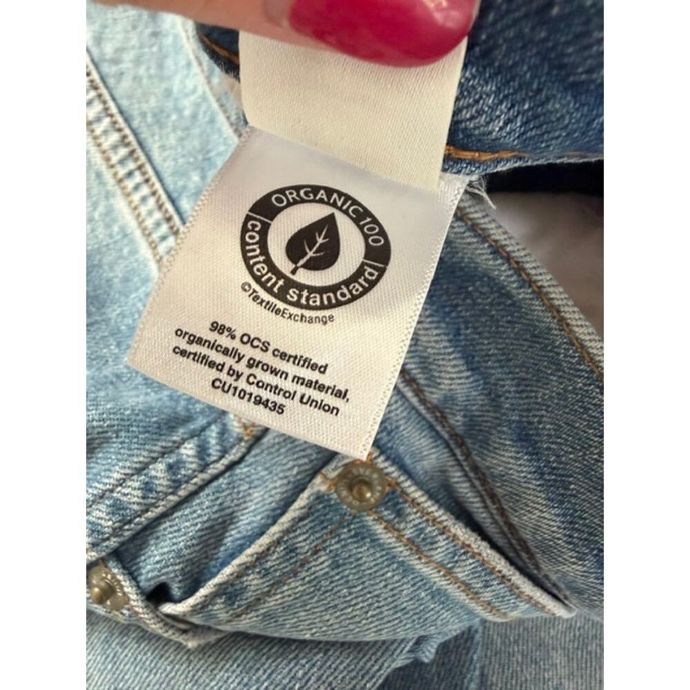 Everlane NWOT High-Rise Cigarette Jeans Medium Blue Size 30R - Picture 10 of 10